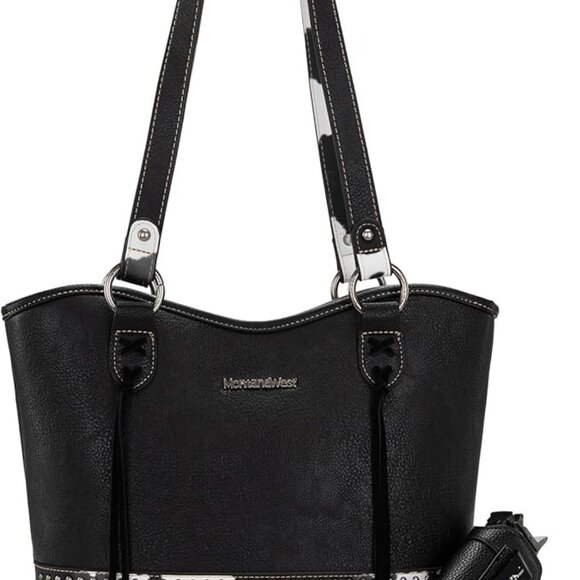 Montana West Women's Western Handbag Tooling Shoulder Bag Concealed Carry Purse - Picture 15 of 16